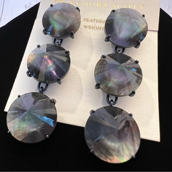 NEW Kendra Scott Jolie Statement Dangle Drop Earrings - Picture 5 of 10